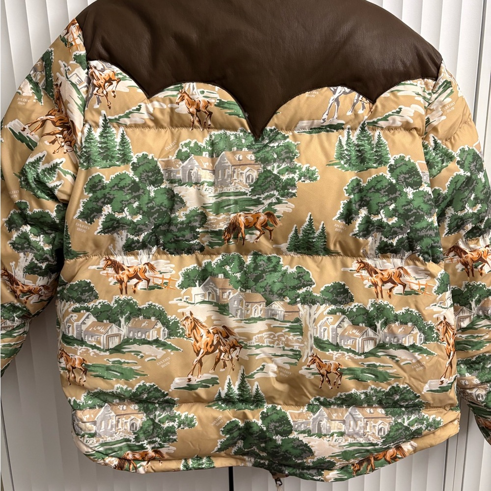 Dairy Boy Western Puffer Jacket - Picture 5 of 5